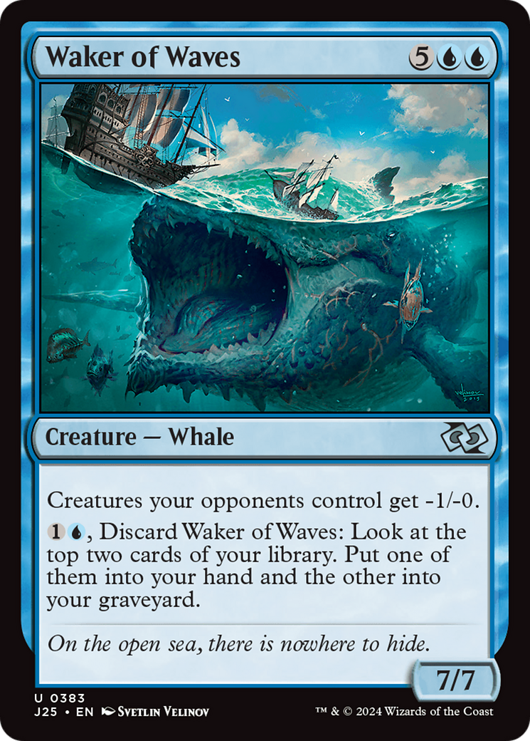 Waker of Waves [Foundations Jumpstart] | Magic Magpie