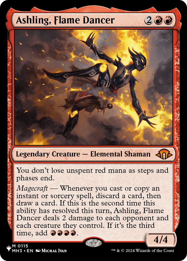 Ashling, Flame Dancer [The List] | Magic Magpie