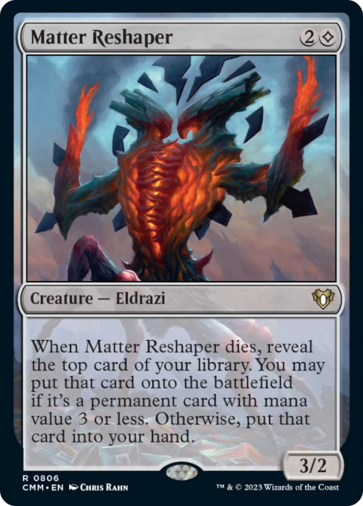 Matter Reshaper [Commander Masters] | Magic Magpie