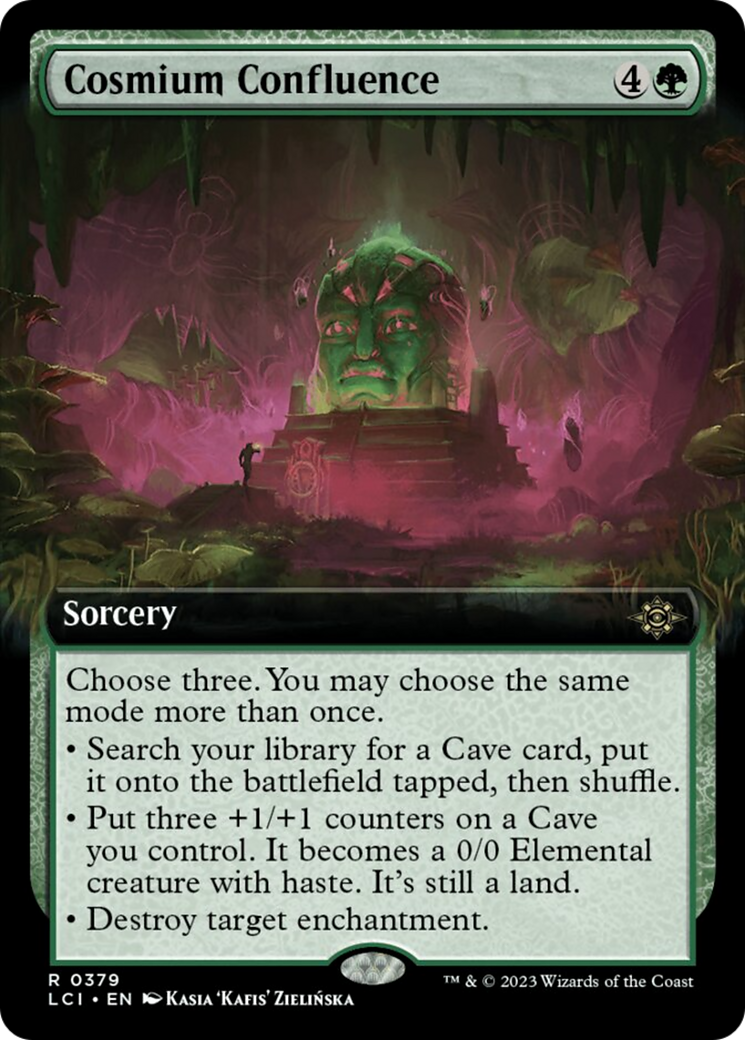 Cosmium Confluence (Extended Art) [The Lost Caverns of Ixalan] | Magic Magpie