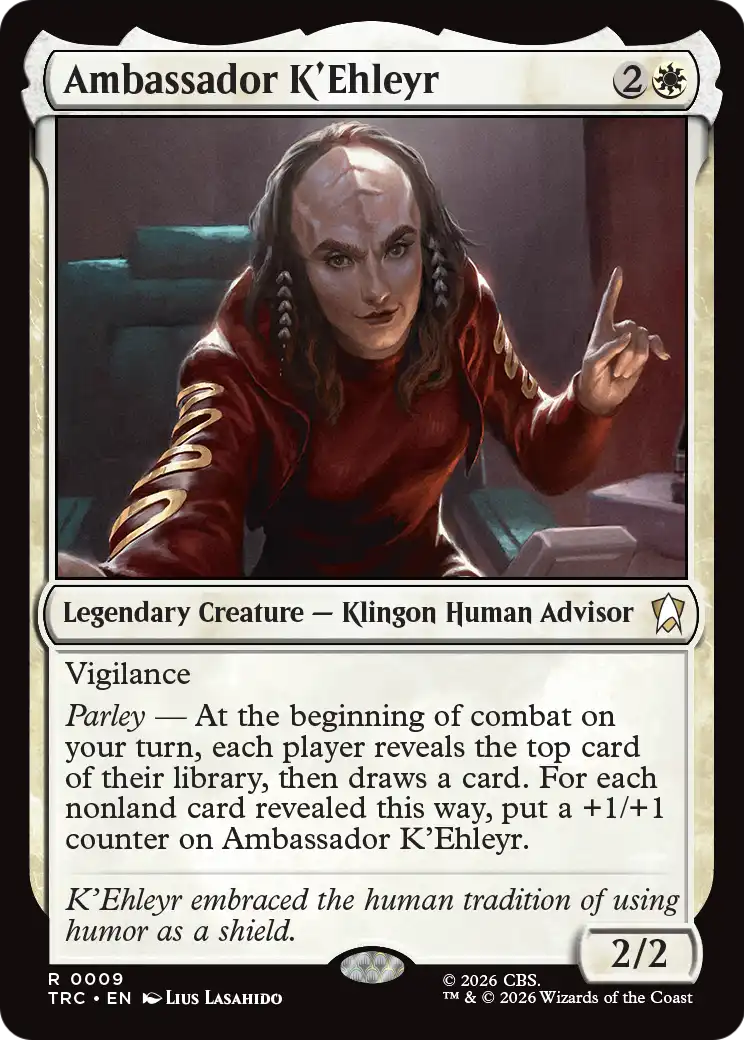 Ambassador K'Ehleyr [Star Trek Commander] | Magic Magpie