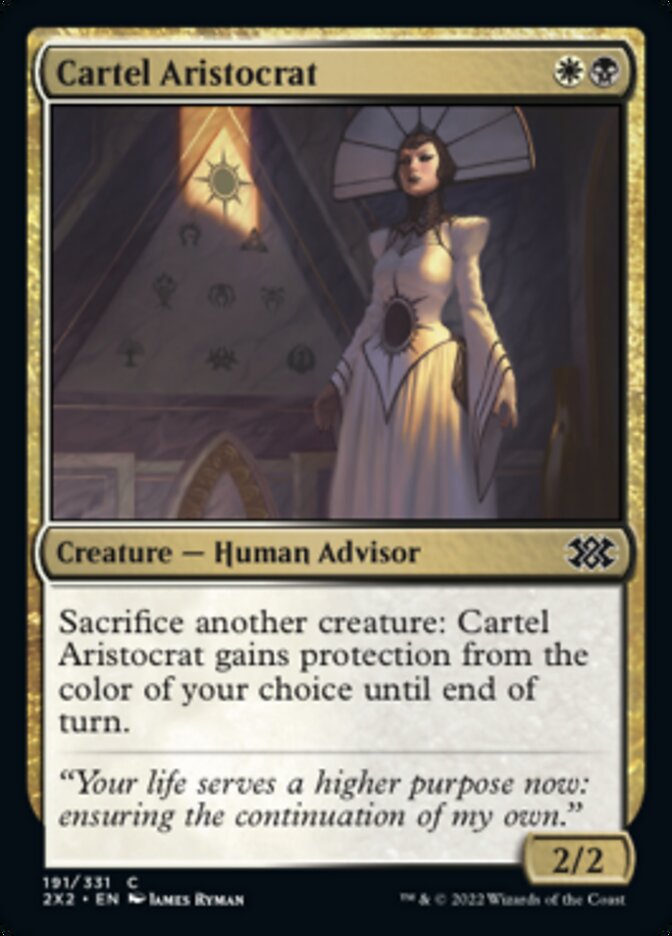 Cartel Aristocrat [Double Masters 2022] | Magic Magpie