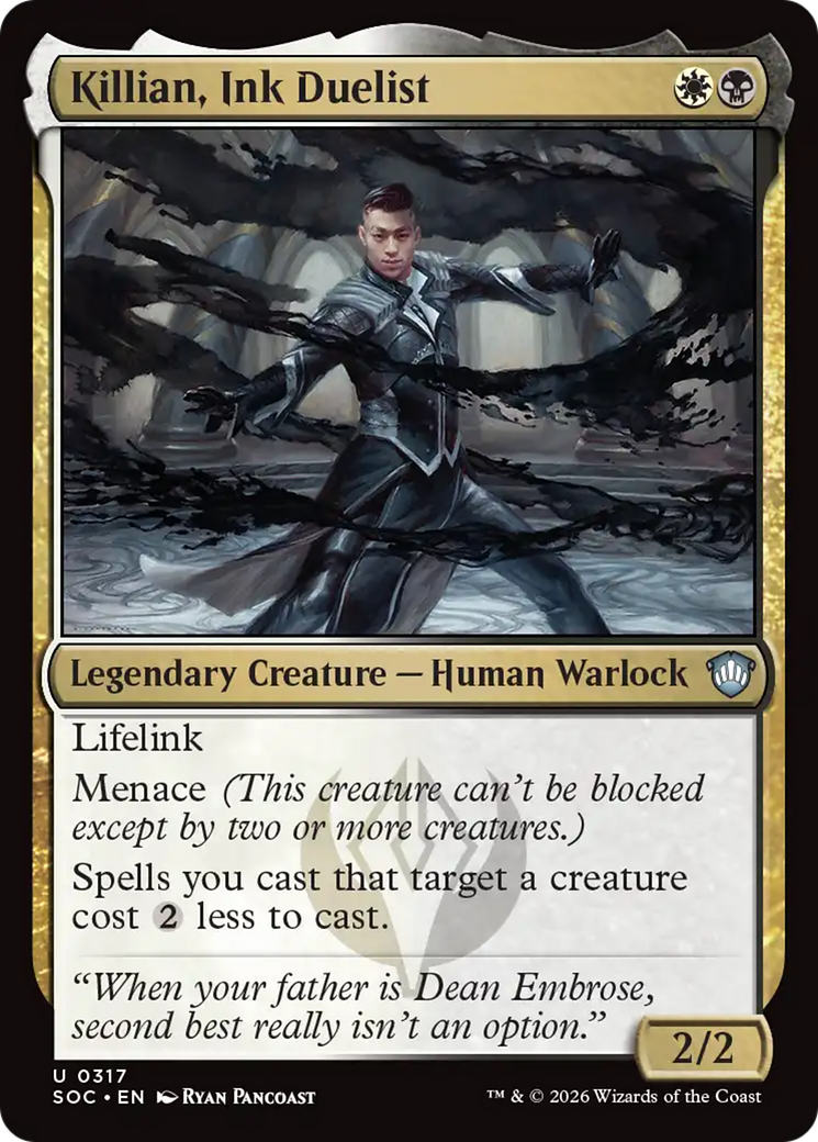 Killian, Ink Duelist [Secrets of Strixhaven Commander] | Magic Magpie