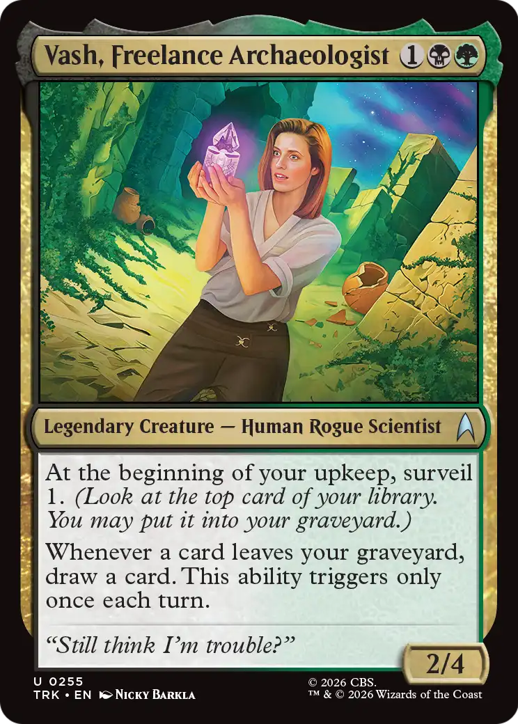Vash, Freelance Archaeologist [Star Trek] | Magic Magpie