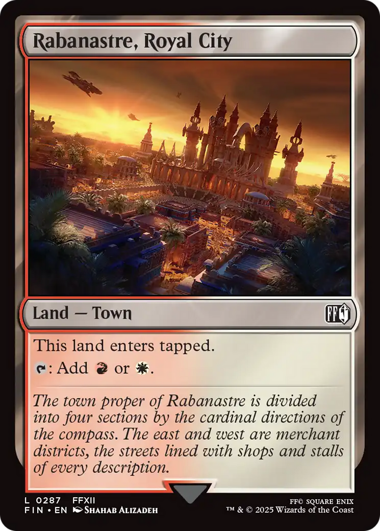 Rabanastre, Royal City [FINAL FANTASY] | Magic Magpie