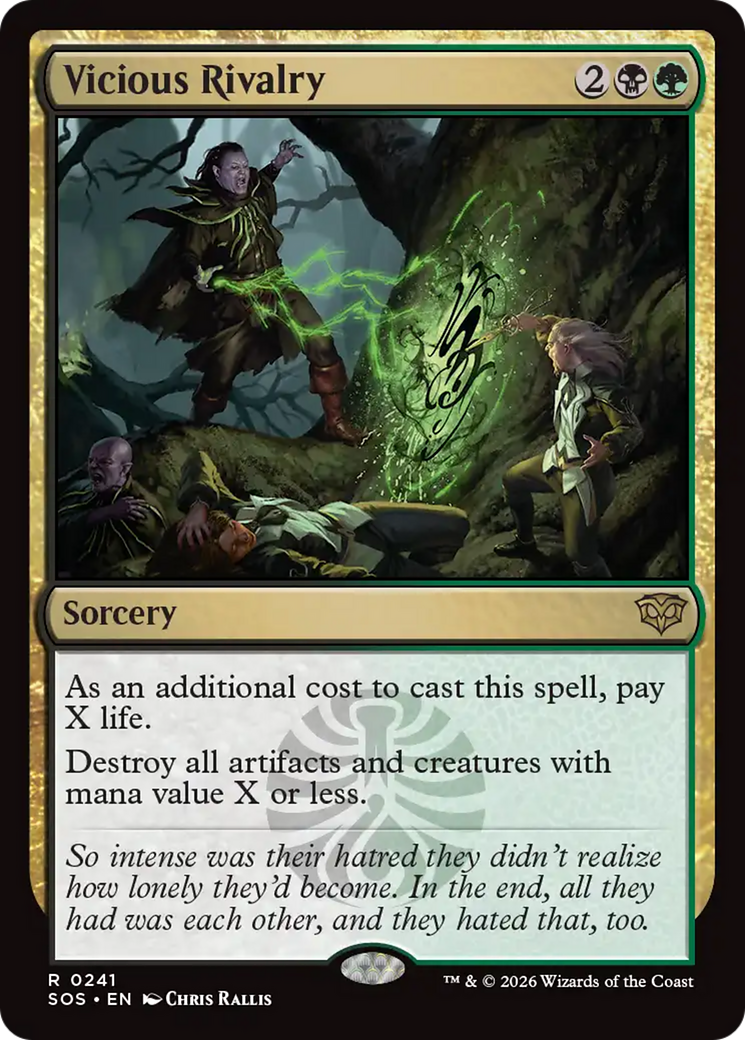 Vicious Rivalry [Secrets of Strixhaven] | Magic Magpie