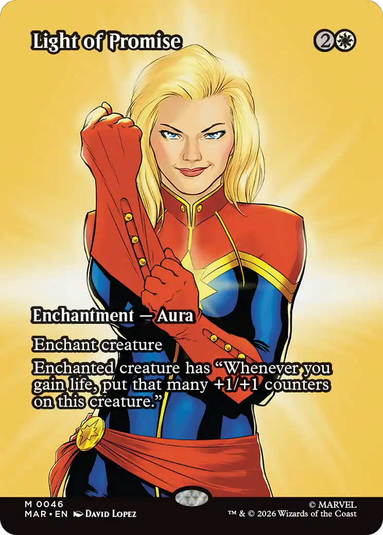 Light of Promise (Borderless) [Marvel Universe: Eternal-Legal] | Magic Magpie