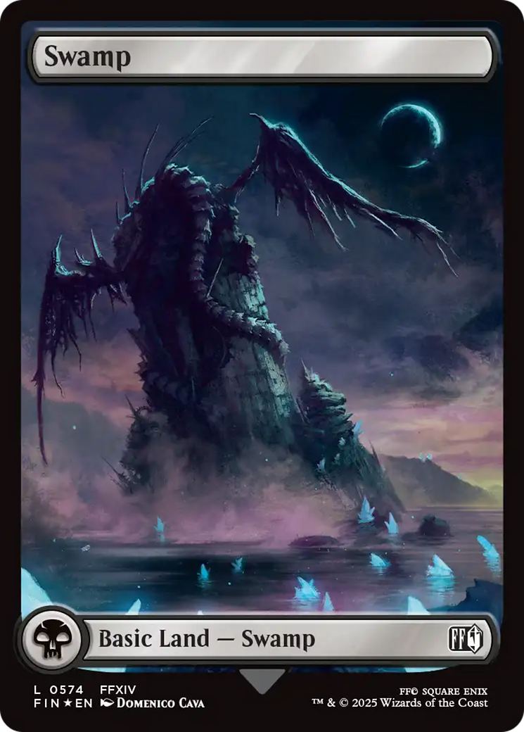 Swamp (0574) (Surge Foil) [FINAL FANTASY] | Magic Magpie