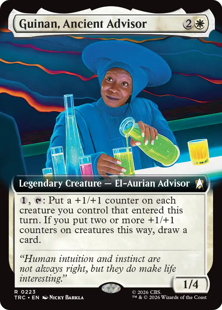 Guinan, Ancient Advisor (Extended Art) [Star Trek Commander] | Magic Magpie
