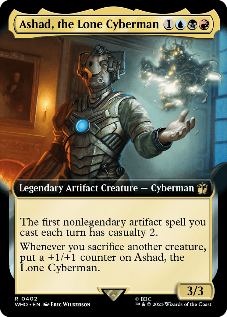 Ashad, the Lone Cyberman (Extended Art) [Doctor Who] | Magic Magpie
