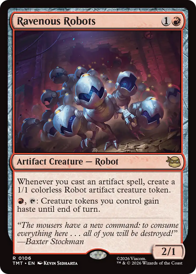 Ravenous Robots [Teenage Mutant Ninja Turtles] | Magic Magpie