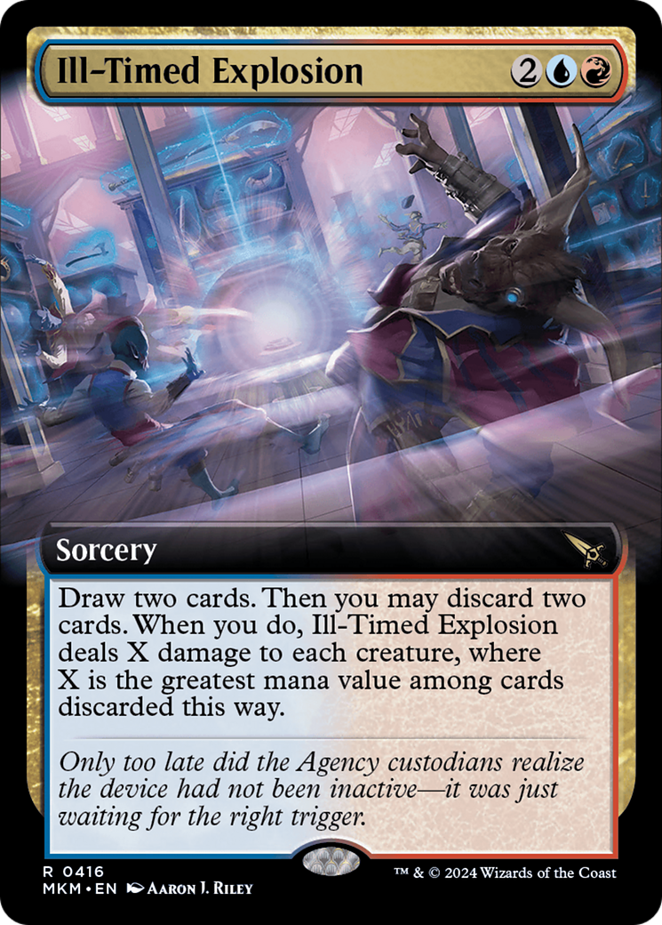 Ill-Timed Explosion (Extended Art) [Murders at Karlov Manor] | Magic Magpie