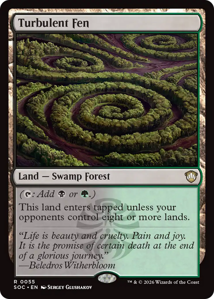 Turbulent Fen [Secrets of Strixhaven Commander] | Magic Magpie