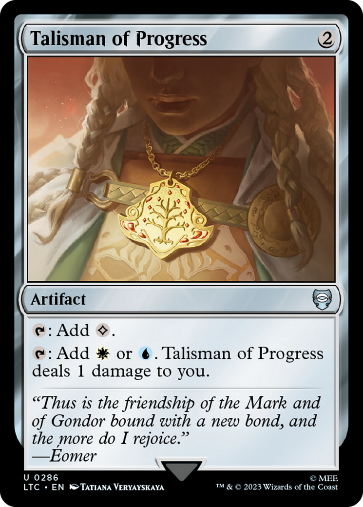 Talisman of Progress [The Lord of the Rings: Tales of Middle-Earth Commander] | Magic Magpie