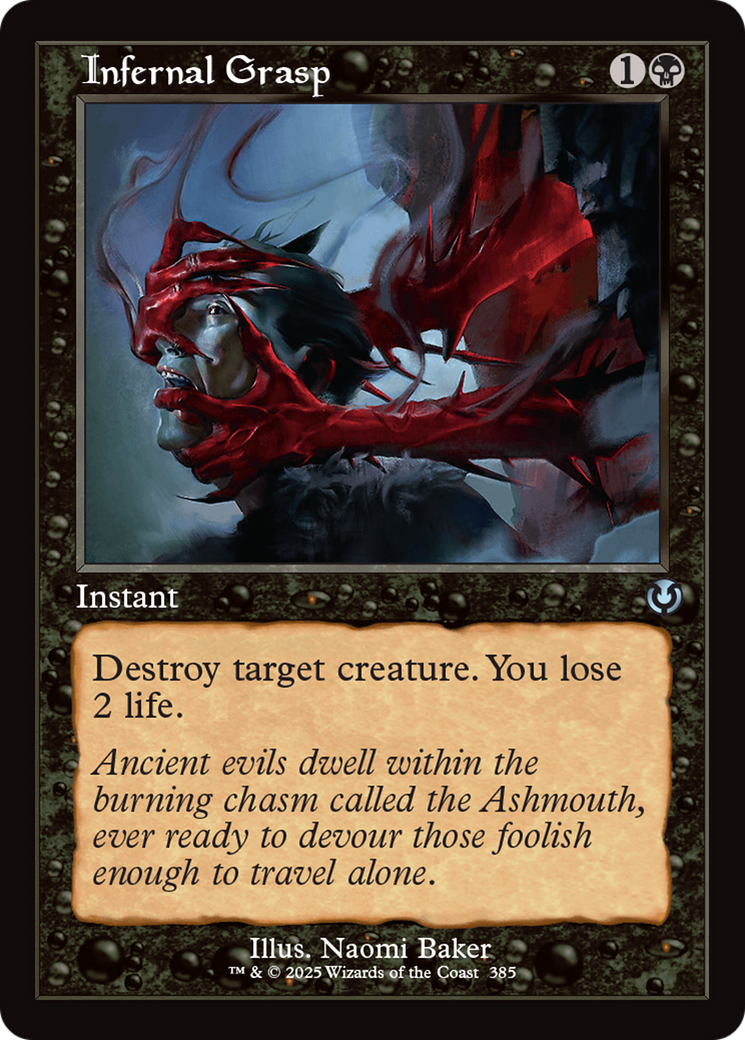 Infernal Grasp (Retro Frame) [Innistrad Remastered] | Magic Magpie