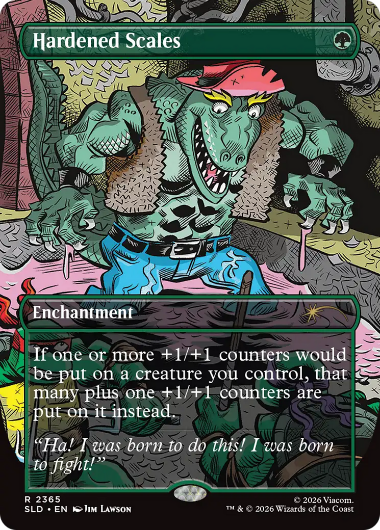 Hardened Scales [Secret Lair Drop Series] | Magic Magpie