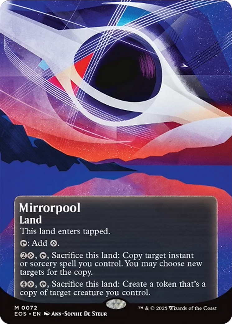 Mirrorpool (0072) (Borderless) [Edge of Eternities: Stellar Sights] | Magic Magpie