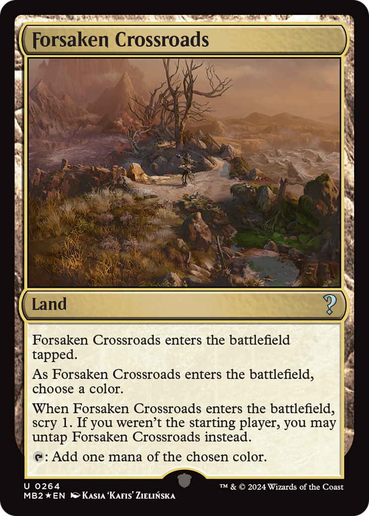 Forsaken Crossroads [Mystery Booster 2] | Magic Magpie