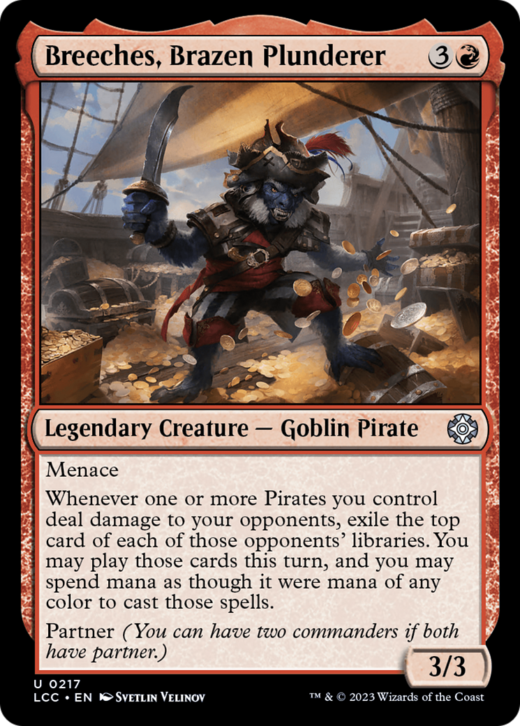 Breeches, Brazen Plunderer [The Lost Caverns of Ixalan Commander] | Magic Magpie
