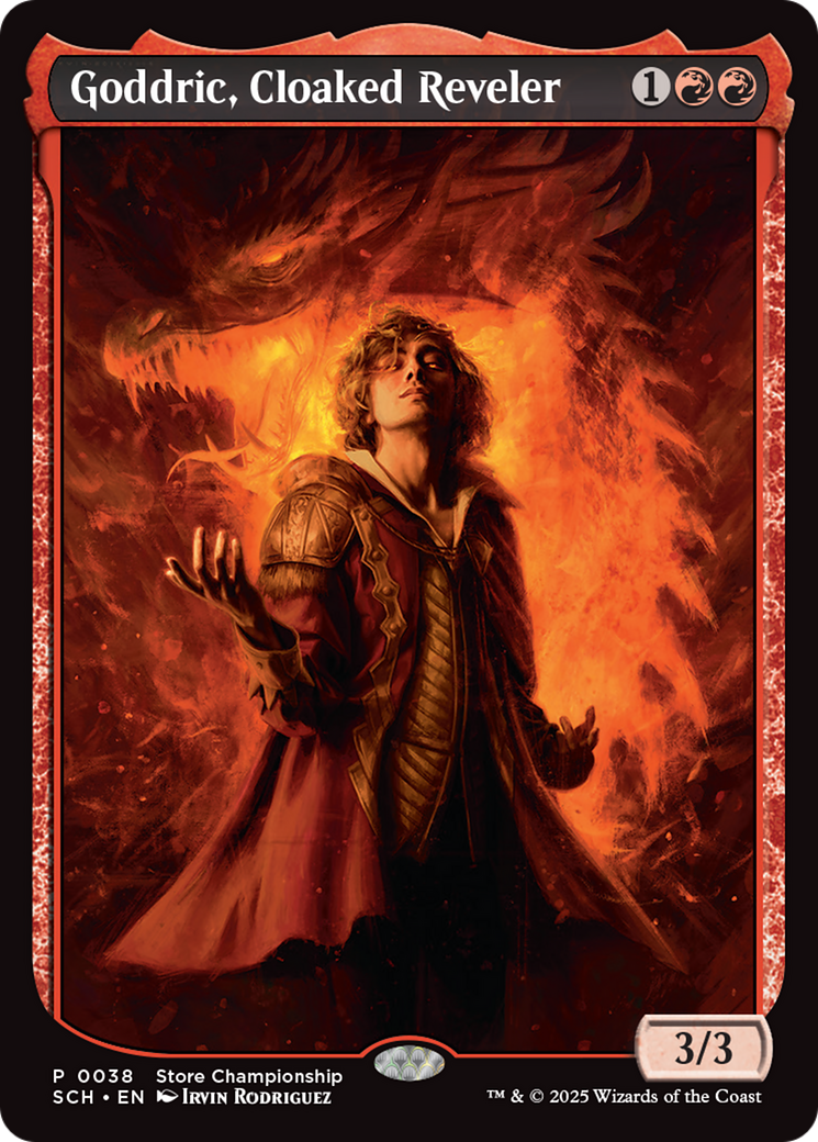 Goddric, Cloaked Reveler (Winner) [Store Championships 2026] | Magic Magpie