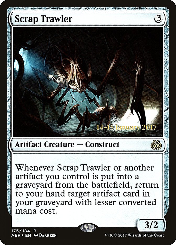 Scrap Trawler [Aether Revolt Prerelease Promos] | Magic Magpie