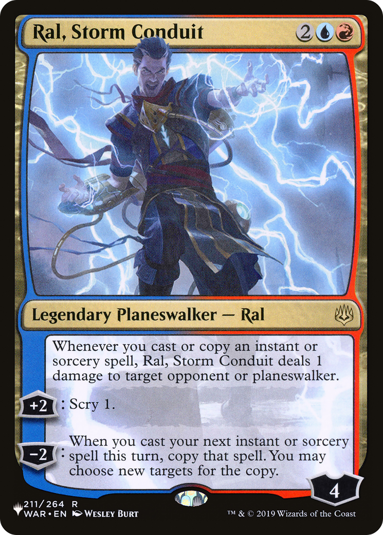 Ral, Storm Conduit [The List Reprints] | Magic Magpie