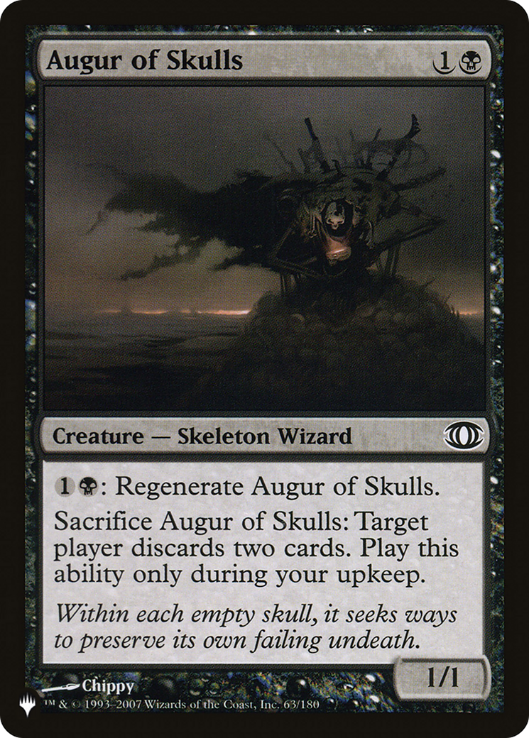 Augur of Skulls [The List Reprints] | Magic Magpie