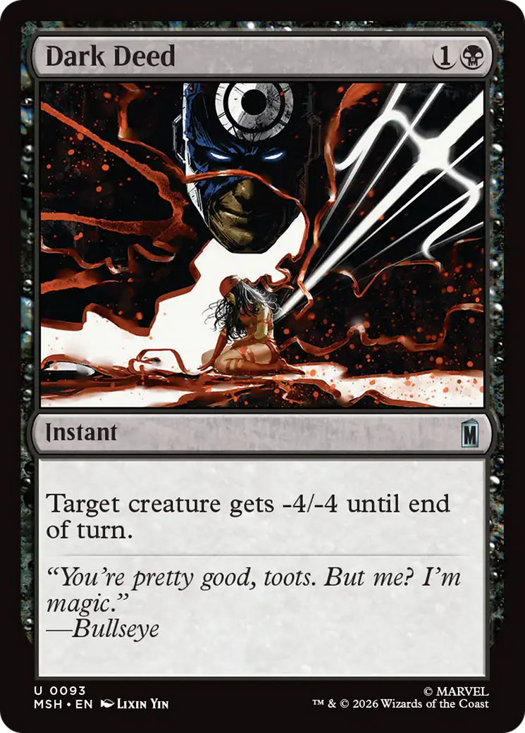 Dark Deed [Marvel Super Heroes] | Magic Magpie