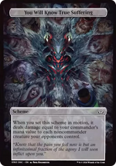 You Will Know True Suffering (Full Art) [Duskmourn: Archenemy] | Magic Magpie