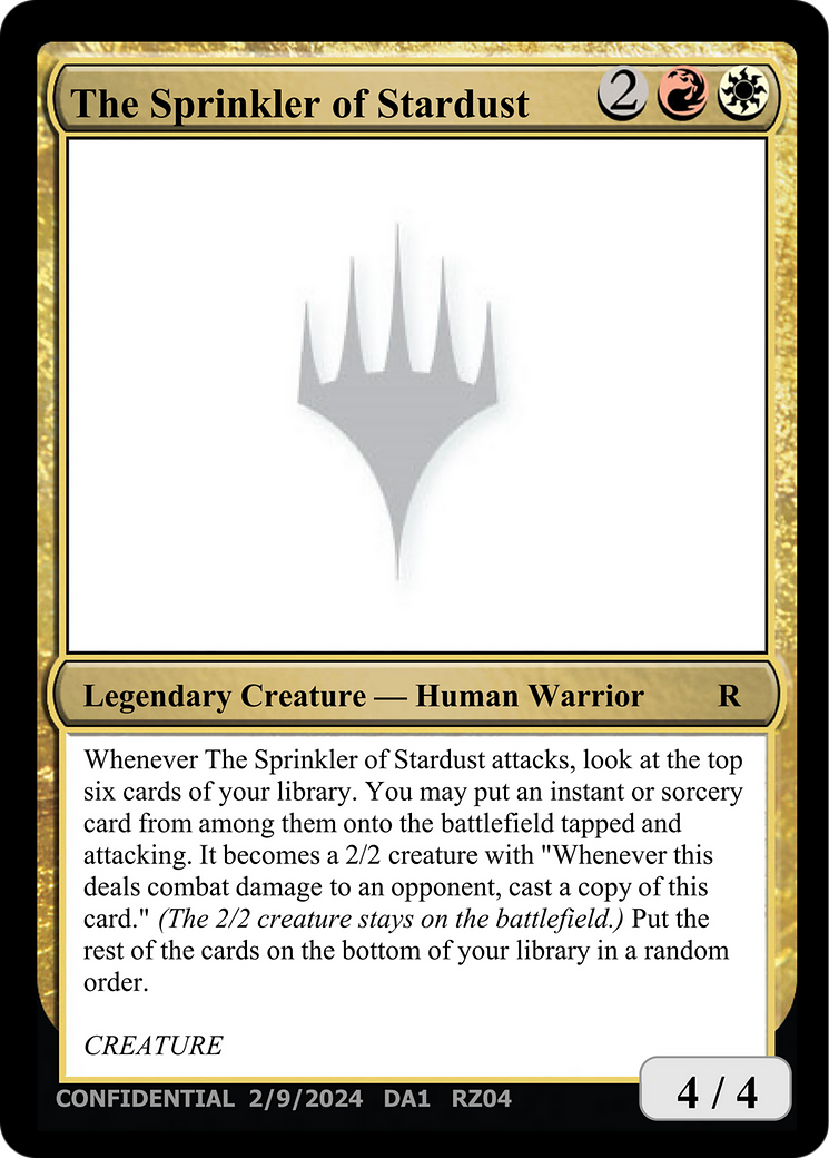 The Sprinkler of Stardust [Unknown Event] | Magic Magpie