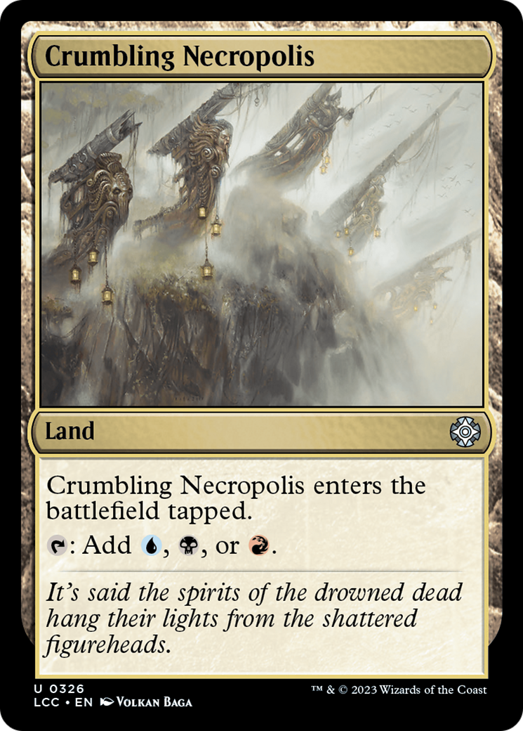 Crumbling Necropolis [The Lost Caverns of Ixalan Commander] | Magic Magpie