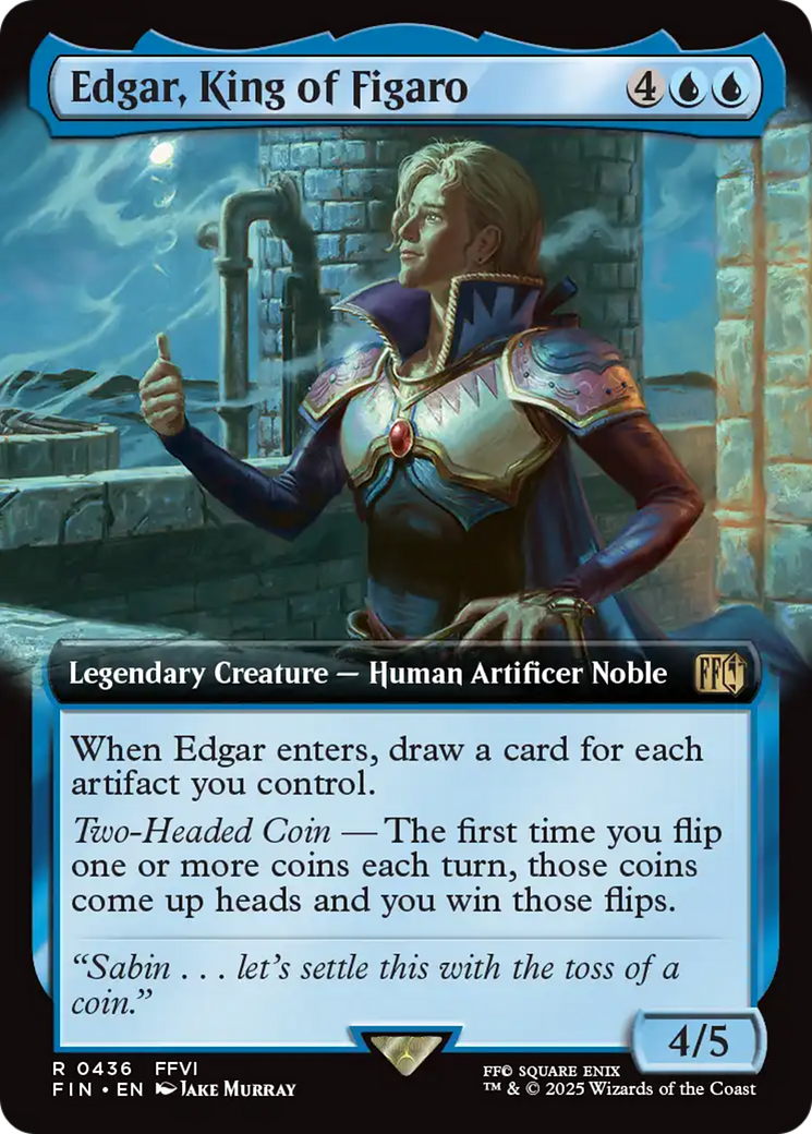 Edgar, King of Figaro (Extended Art) [FINAL FANTASY] | Magic Magpie