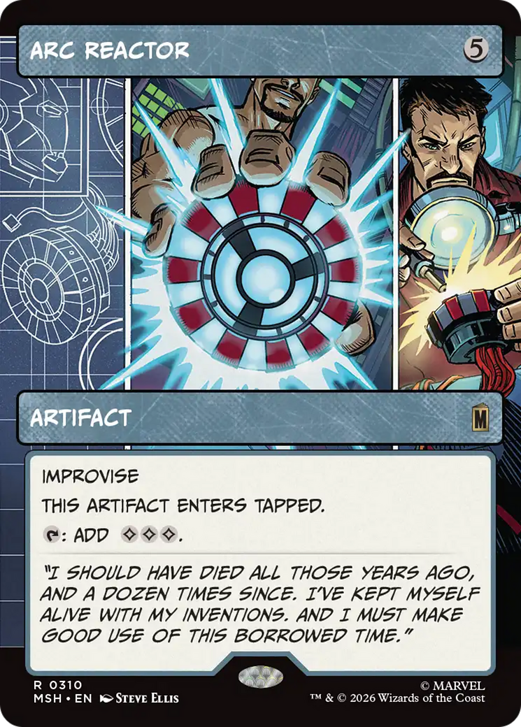 Arc Reactor (Borderless) [Marvel Super Heroes] | Magic Magpie