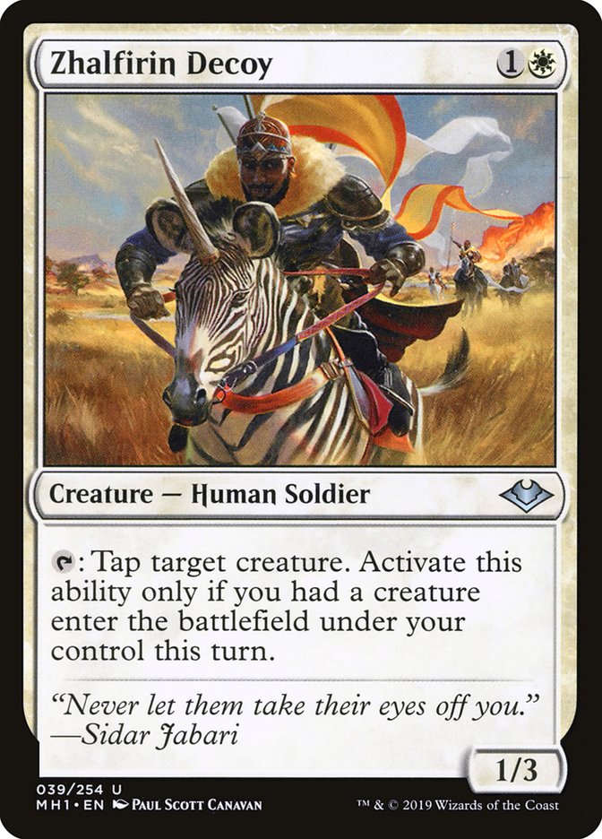 Zhalfirin Decoy [Modern Horizons] | Magic Magpie