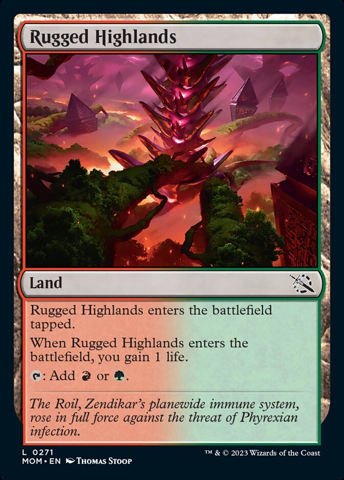 Rugged Highlands [March of the Machine] | Magic Magpie