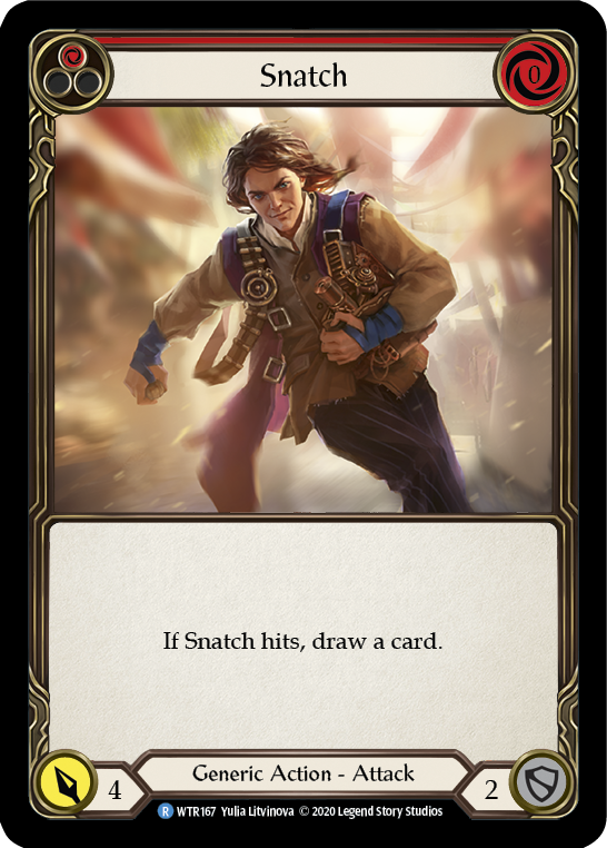 Snatch (Red) [U-WTR167] (Welcome to Rathe Unlimited)  Unlimited Normal | Magic Magpie