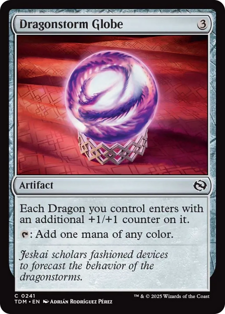 Dragonstorm Globe [Tarkir: Dragonstorm] | Magic Magpie