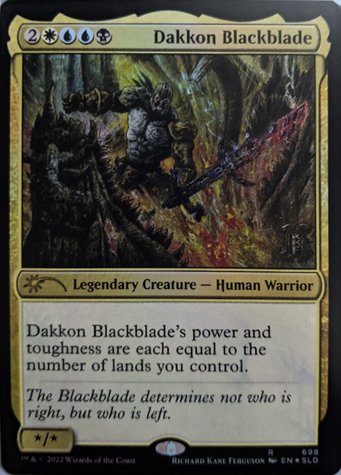 Dakkon Blackblade [Secret Lair Drop Promos] | Magic Magpie