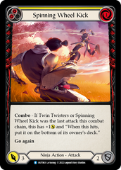 Spinning Wheel Kick (Yellow) [OUT063] (Outsiders)  Rainbow Foil | Magic Magpie