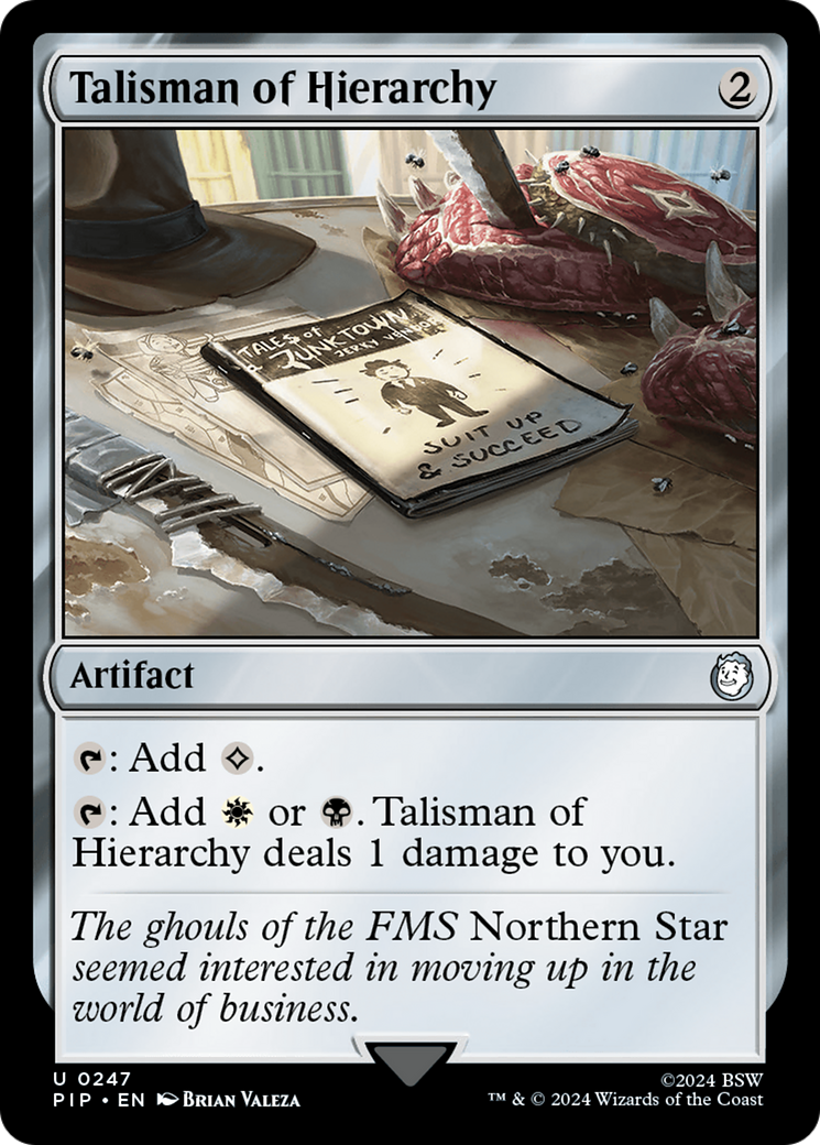 Talisman of Hierarchy [Fallout] | Magic Magpie