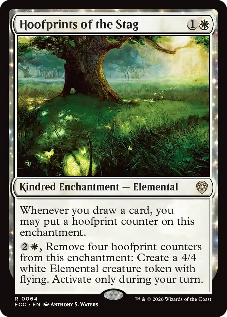 Hoofprints of the Stag [Lorwyn Eclipsed Commander] | Magic Magpie