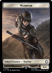 Treasure (0019) // Warrior Double-Sided Token [Fallout Tokens] | Magic Magpie