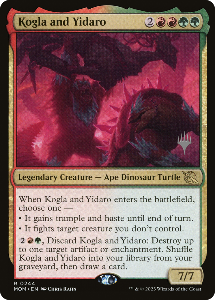 Kogla and Yidaro (Promo Pack) [March of the Machine Promos] | Magic Magpie