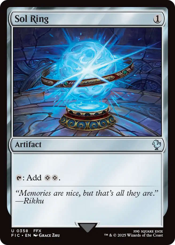 Sol Ring (0358) [FINAL FANTASY Commander] | Magic Magpie
