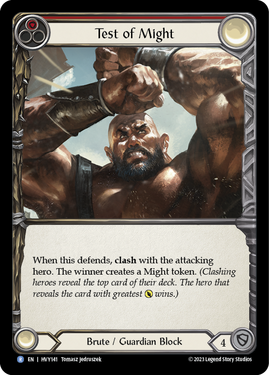 Test of Might [HVY141] (Heavy Hitters) | Magic Magpie