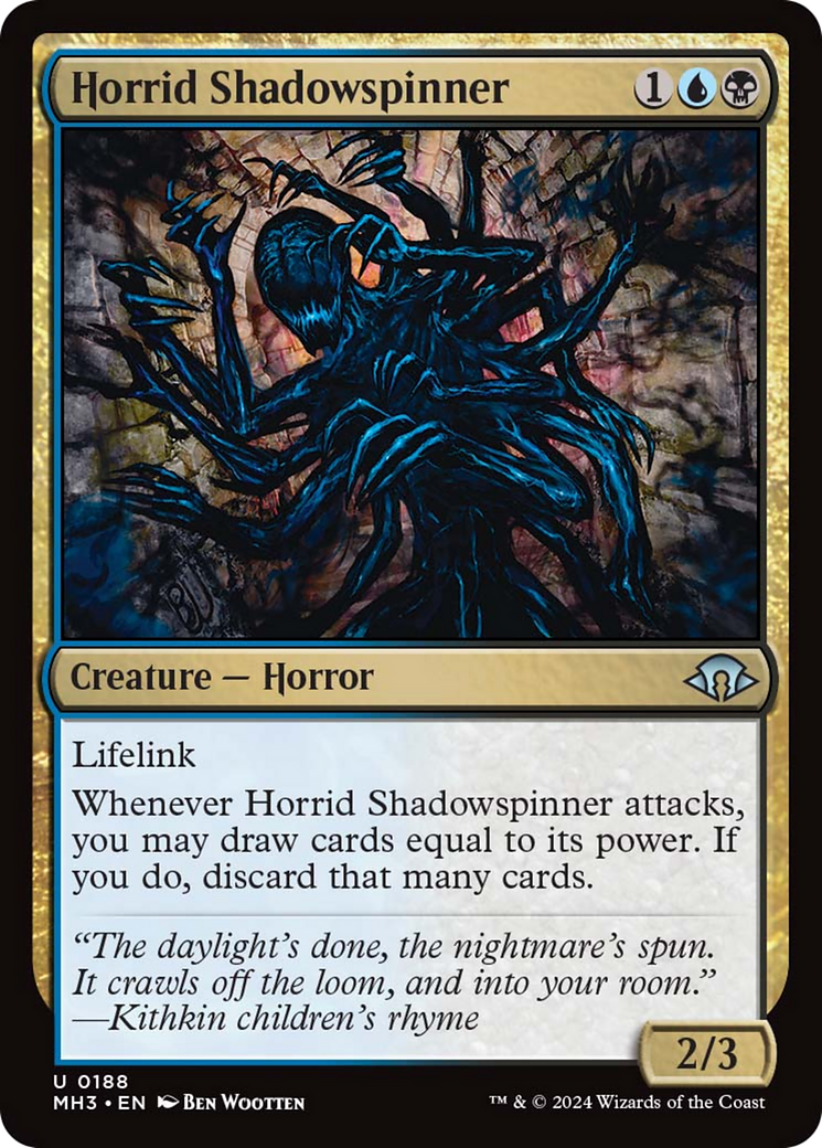 Horrid Shadowspinner [Modern Horizons 3] | Magic Magpie