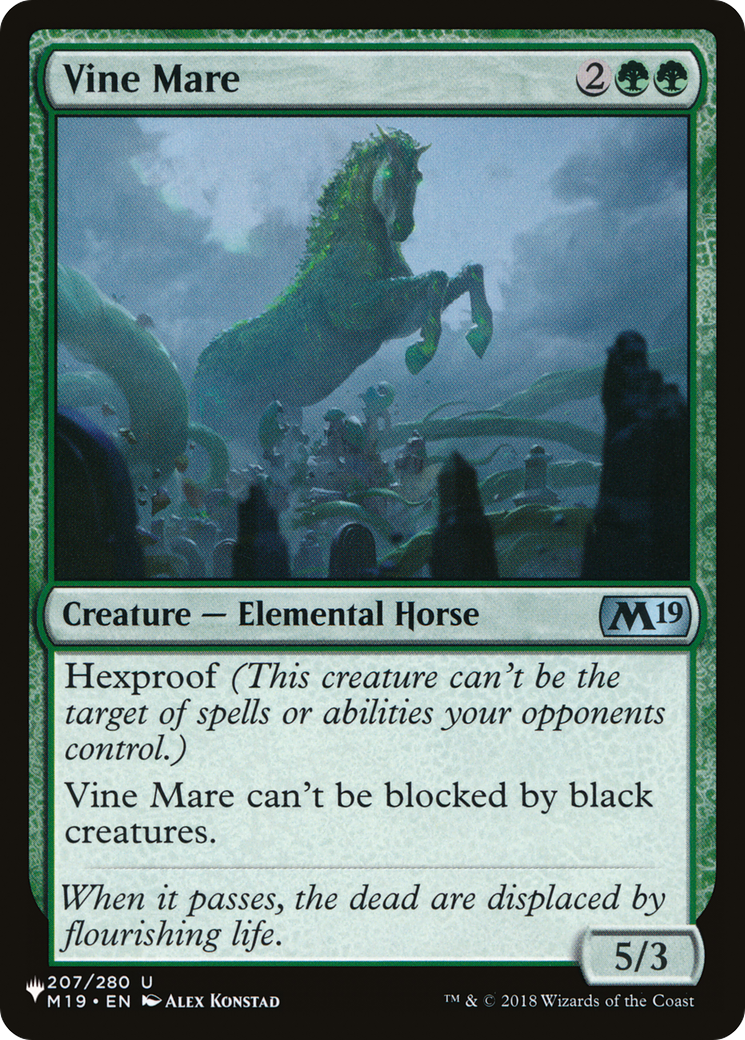 Vine Mare [The List Reprints] | Magic Magpie