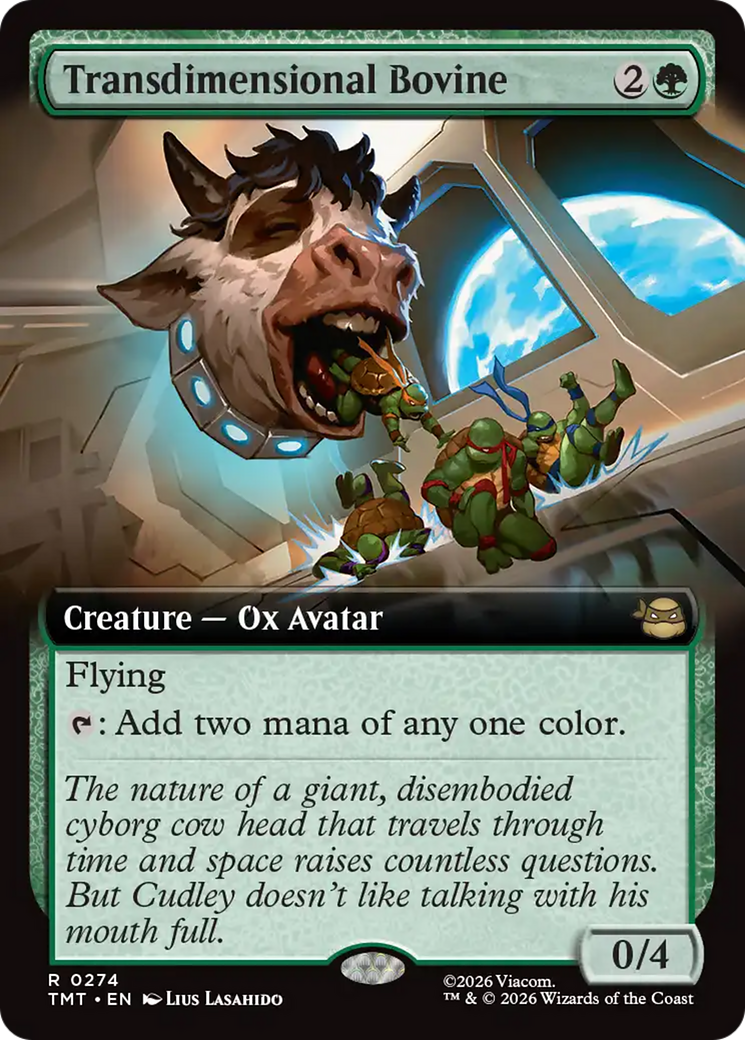 Transdimensional Bovine (Extended Art) [Teenage Mutant Ninja Turtles] | Magic Magpie