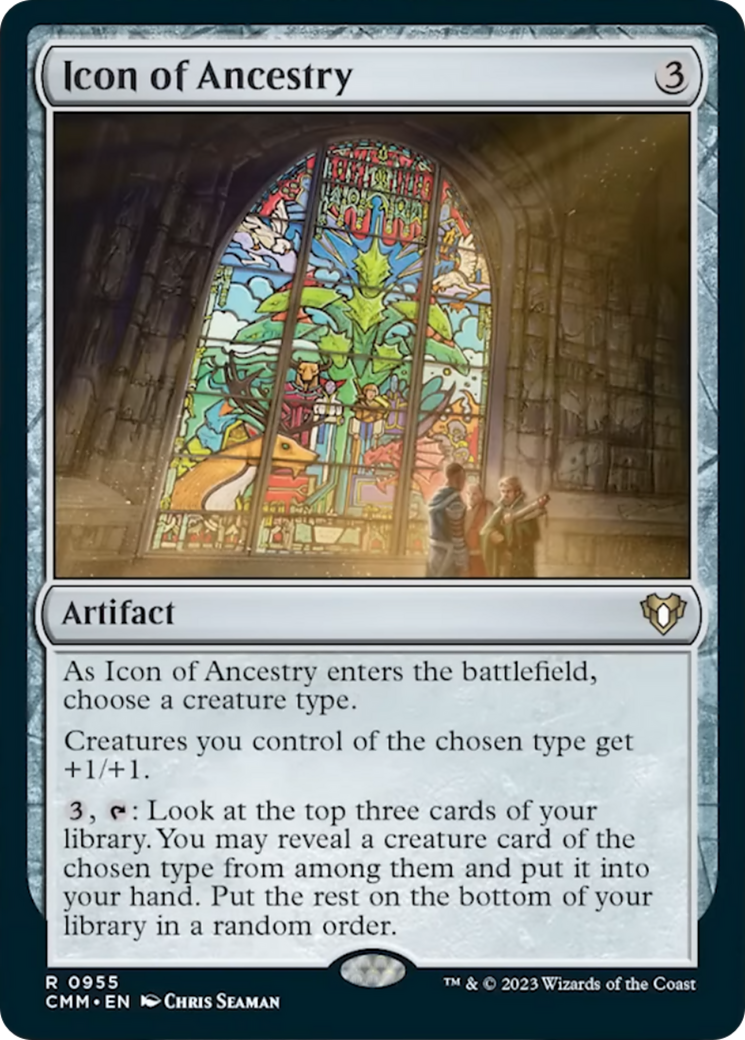 Icon of Ancestry [Commander Masters] | Magic Magpie