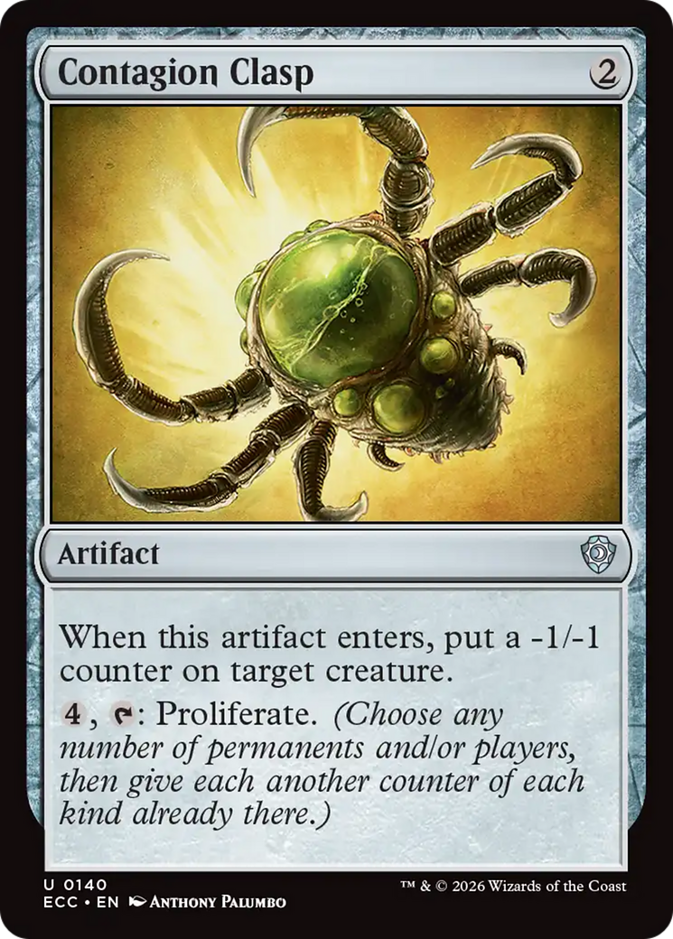 Contagion Clasp [Lorwyn Eclipsed Commander] | Magic Magpie